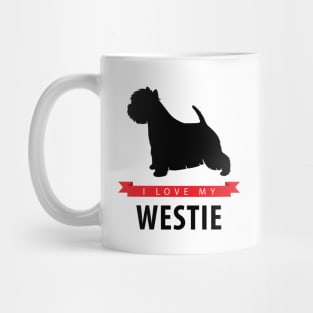 I Love My Westie Mug